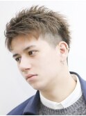 梅田メンズパーマルーズショートアクティブショートツイスパ緩め