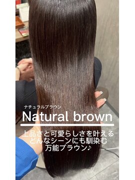 テラスヘア センダイ(TERRACE hair SENDAI) 柔らかな質感が魅力のナチュラルブラウン！