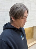 ディックス 浜野店(dix) 透明感グレージュ×ショートで魅せる大人クールスタイル