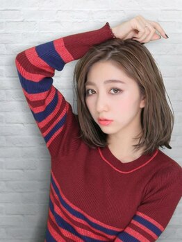 トップヘアー ベイエリア店(TOP HAIR)の写真/トレンドの外国人風STYLEや人気のイルミナカラーで”キレイオーラ”全開！圧倒的な透明感&柔らかさに夢中☆