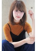 ツヤ感×肩下ロブ【seek吉祥寺】