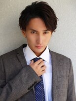 アフロート ディル(AFLOAT D'L)&nbsp;メンズ好感度大人ビジネス刈り上げショート人気スーツ◎髪型