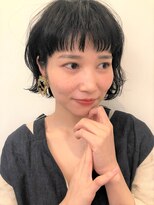 エンテ アム(en-te:am) 【en-te:am】ショートバング外ハネボブ