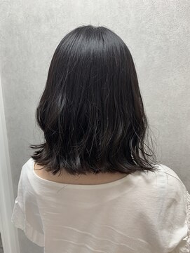 リリー(Lilley) 【lilley 高田彩乃】ナチュラルボブ☆透ける暗髪(天神/今泉)