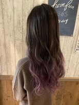 アンク クロス 関内店&nbsp;ピンクパープルグラデーション　【mifuyu】