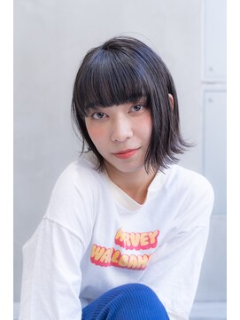 ケイト(kate) 【kate 大宮】ダークアッシュ×外ハネミディ