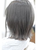 外ハネグレージュ