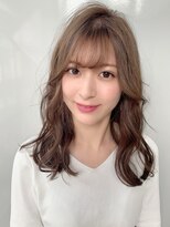 フラミューム 関内店(flammeum)&nbsp;ひし形黄金ミディアム/ミルクティーブラウン