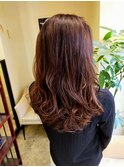 ロングヘアー→カールオン!