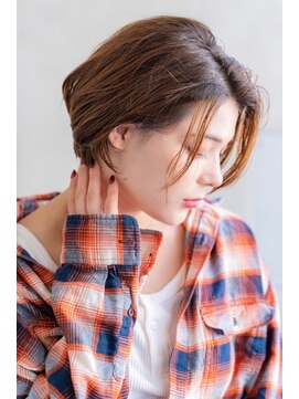 エース (ACE) ACE  ハンサムショート×艶カラー