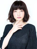 ヘアメイク フレンシア(hair make flencia) 暗髪ボブショートスタイル