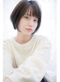 小顔ショートボブ[美髪/白髪染め/リタッチ/ヘッドスパ/本八幡]