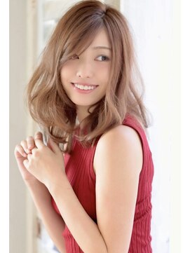 アール 西新井店(ar) 大人可愛い×好感度×エアリースイート/ミディ ウェーブ西新井