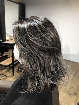 ピープスアンドスー 表参道 渋谷(Peeps&Suu.) 外国人風カラー ハイライト バレイヤージュ コントラスト