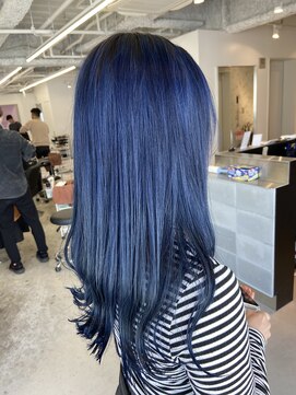 エイト 神戸三宮店(EIGHT) ネイビーブルーカラー