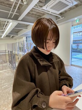 エト(eto) mini bob × olive ash