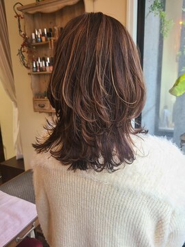 フェイバー 赤坂店(FAVOR) ウルフカット