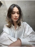 ニュアンスパーマ/春パーマ/くせ毛風パーマ/波巻き