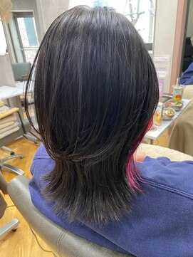 カームバイリコ 学芸大学(calm by liko) ショコラアッシュ/ヘルシースタイル/ふんわりカール/学芸大学