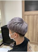 メンズシルバーカラー