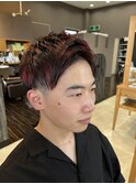 赤メッシュ