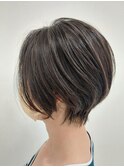 襟足スッキリショートヘア