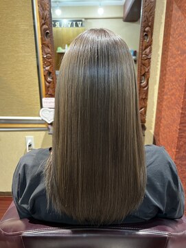 ヘアーデザイン ビバース(hair design vivarth) くすみベージュ［志木駅・新座駅]