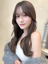 ザックラフィネ(ZACC raffine)&nbsp;色っぽレイヤー/ワンカール/こっくりアッシュ/顔まわりカット