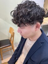 テトラ バイ ネオリーブ 横浜西口店(tetra by neolive)&nbsp;横浜★波巻きスパイラルマッシュメンズパーマ