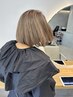 カット+フルカラー+《プレミアム》トリートメント ￥10500【バイカルテ】