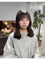 アリーズ シブヤ(ALLYS shibuya)&nbsp;おくれ毛カット　顔周りカット　小顔