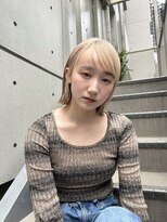 ディジョン(Dijon)&nbsp;韓国顔まわりレイヤーカットグレージュオリーブベージュブラウン