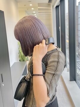 ゴウトゥデイシェアサロン 町田店(GO TODAY SHAiRE SALON) 色落ちまで可愛いラベンダーグレージュ♪