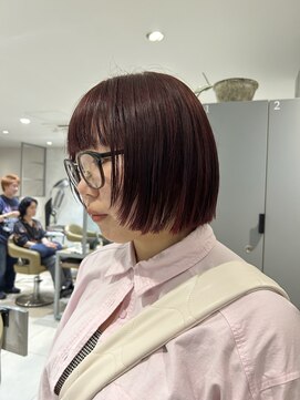 アース 高円寺店(HAIR & MAKE EARTH) 前上がりショートボブ♪  【@mppp_32485】