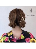 浴衣着付け＆ヘアセット