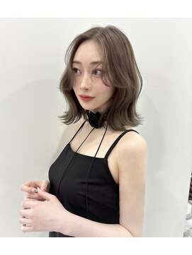 バレット 表参道(VALETTE) ブリーチなし明るめベージュ