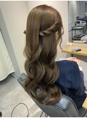 【ハーフツイン】恵比寿/恵比寿駅/ヘアセット/早朝/ヘアメ