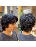 【メンズ】カット＋ニュアンスパーマ ￥9350