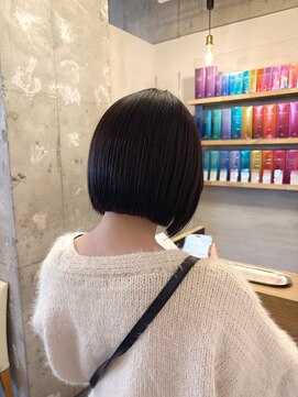 ステアメゾン 大宮(Stir maison) 切りっぱなし大人ボブ