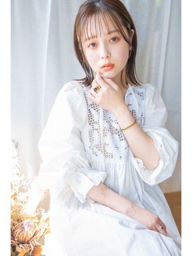 レゴ(REGO) #メルティカラー似合わせカットウェーブミディアム