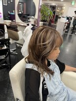 アイズ 渋沢(AIZU)&nbsp;キッズカラー　フェザーハイライト