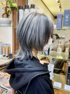 ヘアークルーズピース (hair cruise Piece) ウルフヘア/ウルフスタイル/ショートウルフ/ミックスカラー