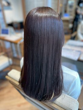ヘアーショップ エヌアンドエー 越谷店(hair shop N&A) 梅雨に負けない◎うるツヤ美髪ストレートロング/縮毛矯正