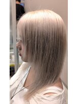 アース 菊名店(HAIR&MAKE EARTH) ホワイトミルクティーカラー