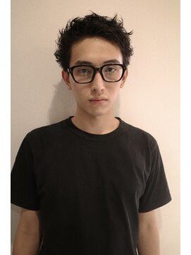 ブルートマト(BLUE TOMATO) メンズショート 短髪スパイキーショートマレット ピンパーマ学割