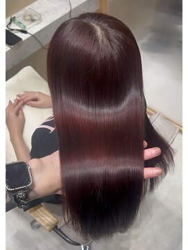 ジーナ サンシャイン通り池袋(Zina) 髪質改善 ピンクラベンダー 艶髪 透明感 ブリーチなし【mizuki】