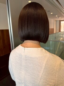 ムード(MOOD,) 暗めカラー/グランマッシュ[レイヤーカット/髪質改善/銀座]