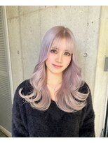 ガルボ ヘアー(garbo hair)&nbsp;ホワイトカラーハイトーン艶髪