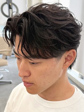 バース バイ ハピネス(BIRTH by happiness) 奈良men'sフェザーパーマフェザーショート