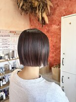 ジール(zeal)&nbsp;切りっぱなしボブ